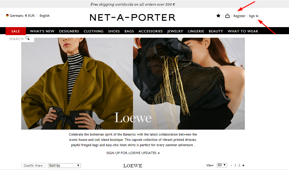 NET-A-PORTER網站優惠碼2024, NET-A-PORTER新上架Loewe新款靚包, 退稅後可低至售價66折